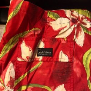 Ralph Lauren swimsuit tropical XL